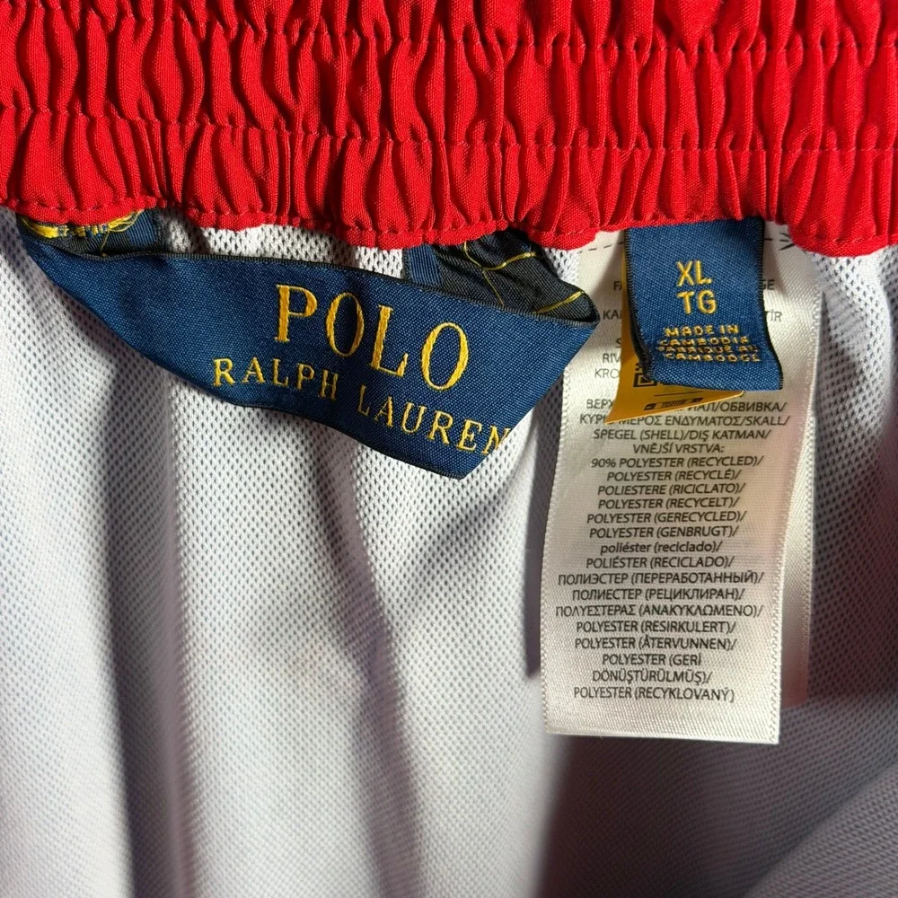 Polo Ralph Lauren Mens Royal Blue Cargo‎ Swim Trunks XL 34 Waist 8 Inseam 12828